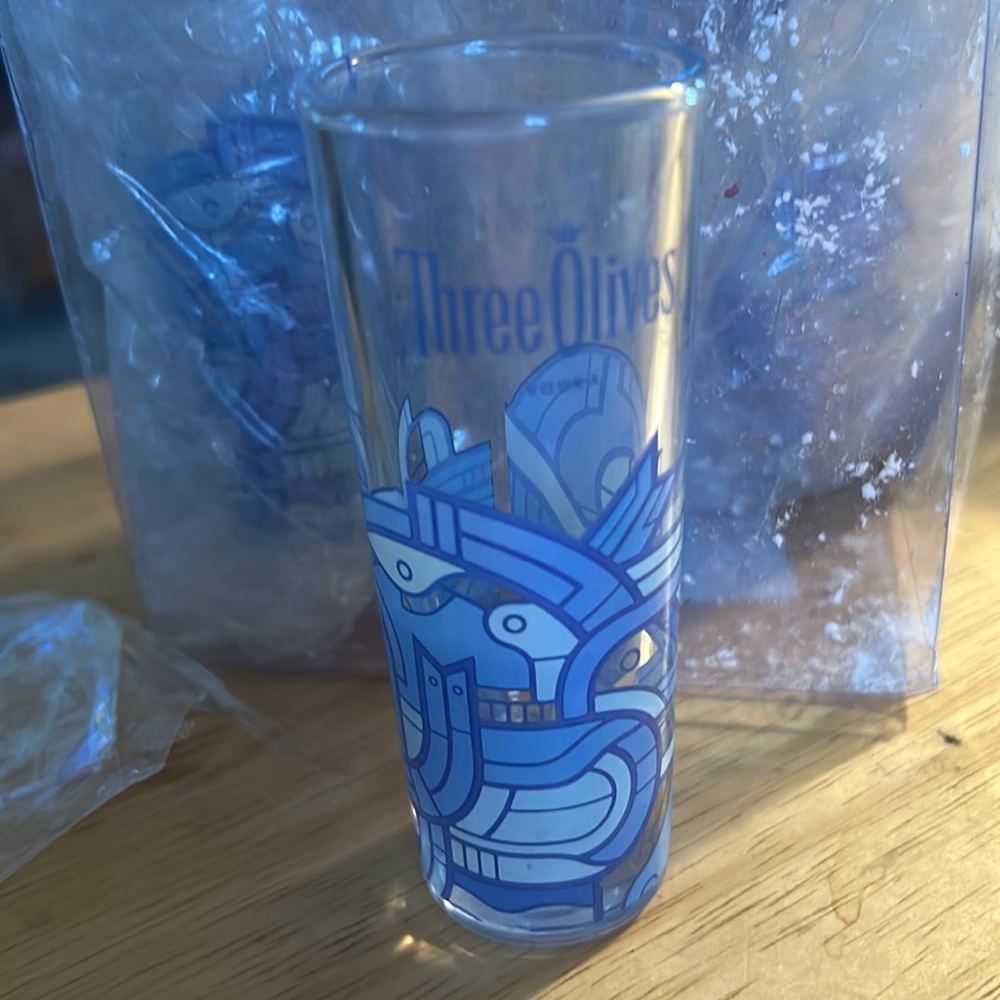 Three Olives shot glasses set of 11